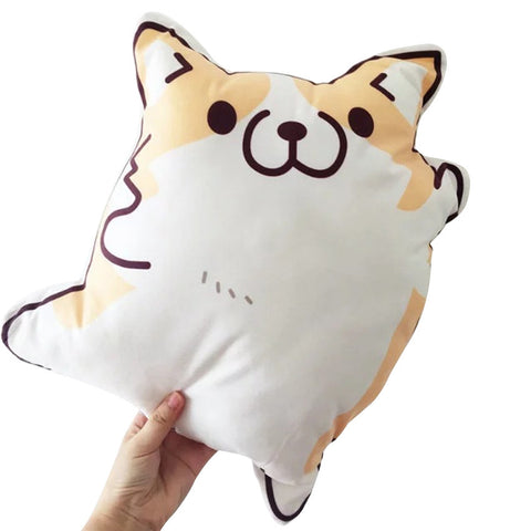 Cartoon Corgi Plush Pillows