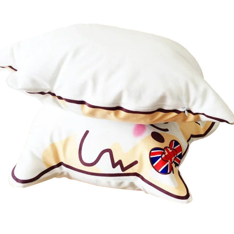 Cartoon Corgi Plush Pillows