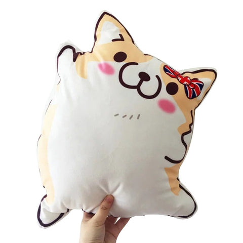 Cartoon Corgi Plush Pillows
