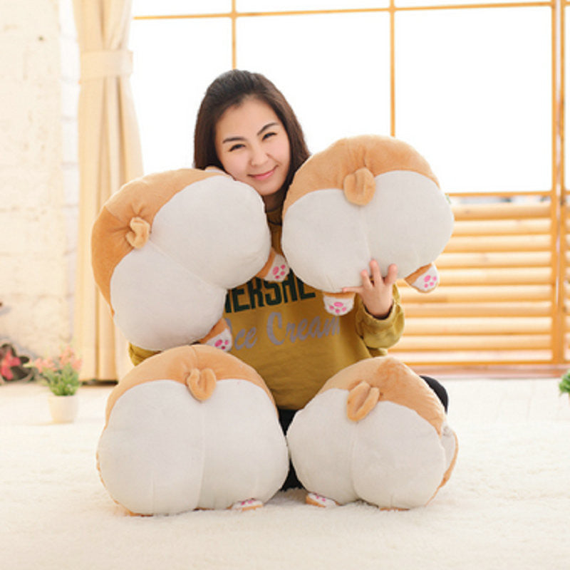 Corgi Plush Hand Warmer and Pillow