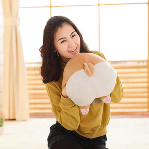 Corgi Plush Hand Warmer and Pillow