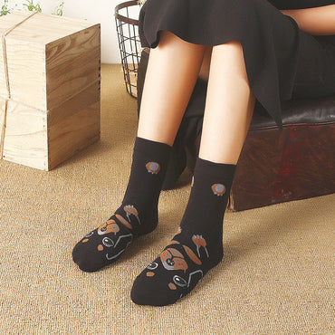 Puppies Crew Socks