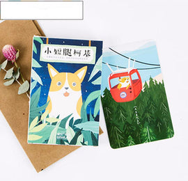 Corgi Postcard Letter Paper