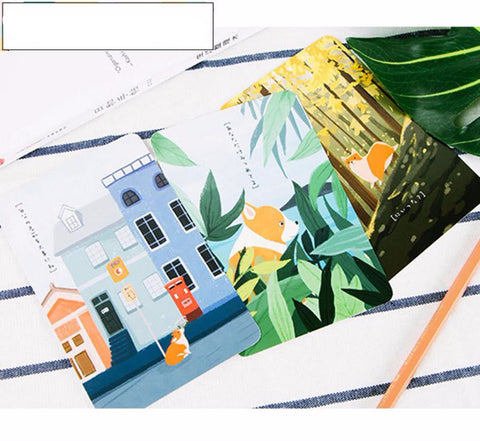 Corgi Postcard Letter Paper