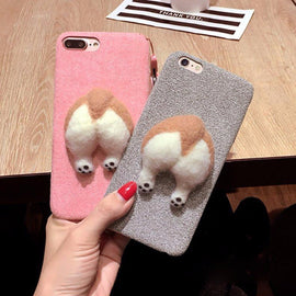Corgi Butt Soft Phone Case Cover