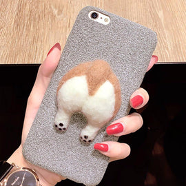 Corgi Butt Soft Phone Case Cover