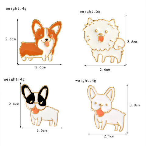 Corgi Jacket Pin Badge