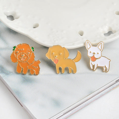 Corgi Jacket Pin Badge