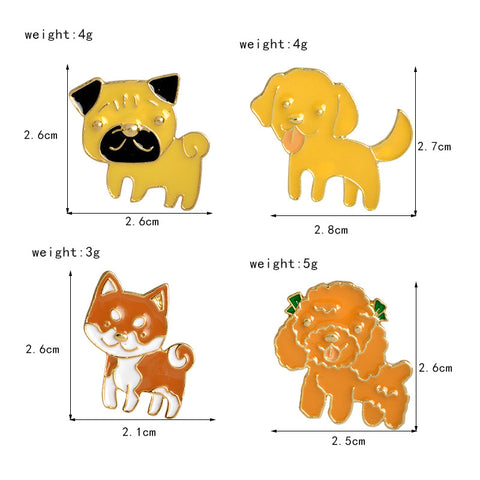 Corgi Jacket Pin Badge