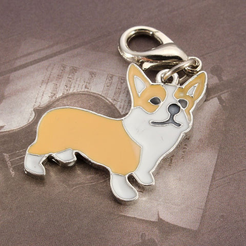 Metal Corgi Trinket