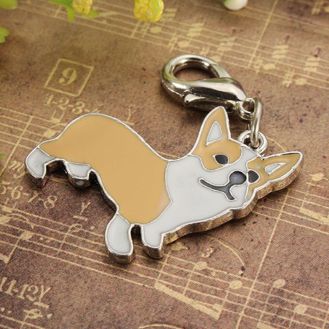 Metal Corgi Trinket