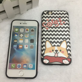 Cartoon Corgi iPhone Cases