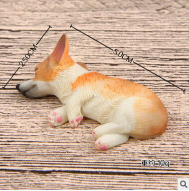 Sleeping Corgi Figurine