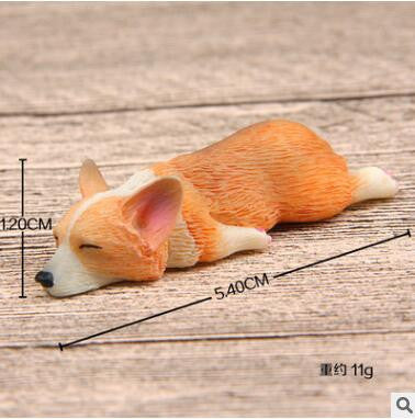 Sleeping Corgi Figurine