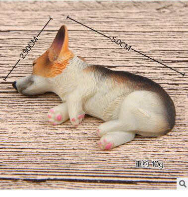 Sleeping Corgi Figurine