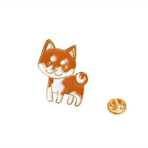 Corgi Jacket Pin Badge