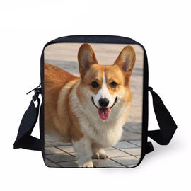 Corgi Dog Harrier Schoolbag