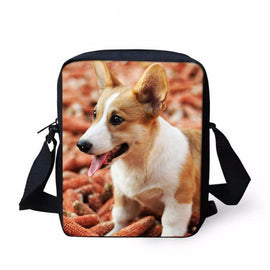 Corgi Dog Harrier Schoolbag