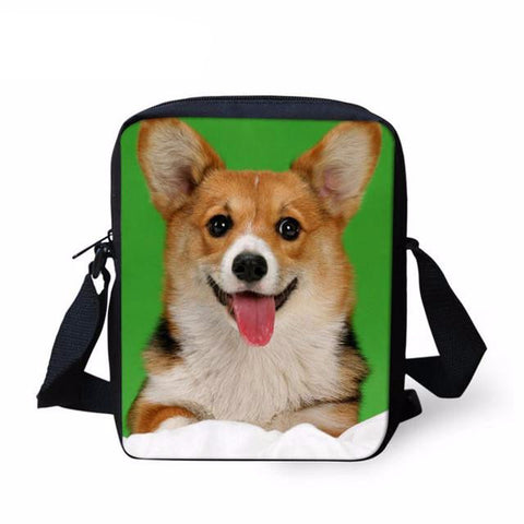 Corgi Dog Harrier Schoolbag