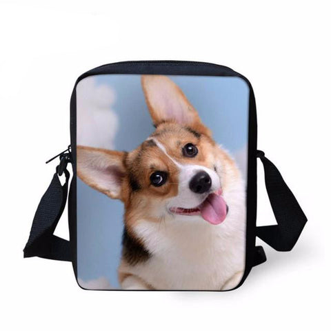 Corgi Dog Harrier Schoolbag