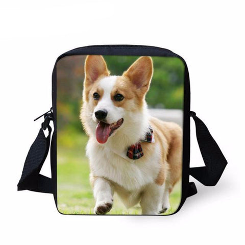 Corgi Dog Harrier Schoolbag
