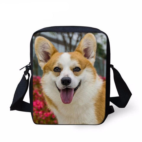 Corgi Dog Harrier Schoolbag