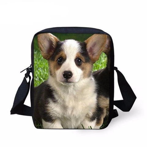 Corgi Dog Harrier Schoolbag